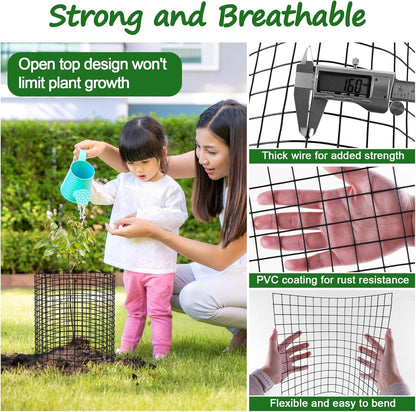 30-Pack Garden Plant Protectors – Keep Animals Out