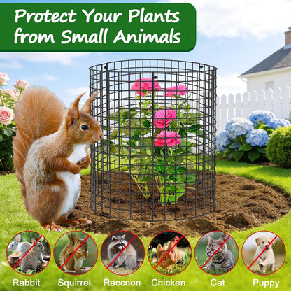 30-Pack Garden Plant Protectors – Keep Animals Out